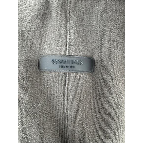 Esentials Fear of God Jogger Sweatpants Adult Size Small Gray Brown Drawstring - Picture 4 of 12